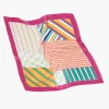 Foulard plissé carré