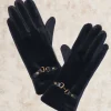 Gants doux gris