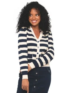 Gilet irisé bleu beige