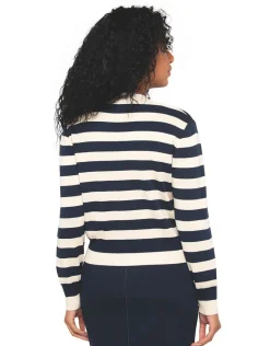 Gilet irisé bleu beige