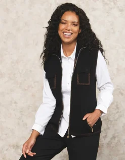 Gilet sans manches noir
