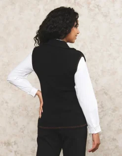 Gilet sans manches noir