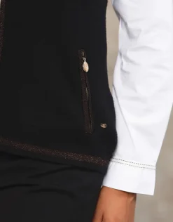 Gilet sans manches noir