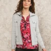 Gilet veste écrue