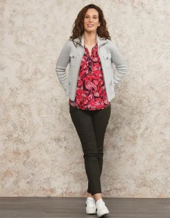 Gilet veste écrue