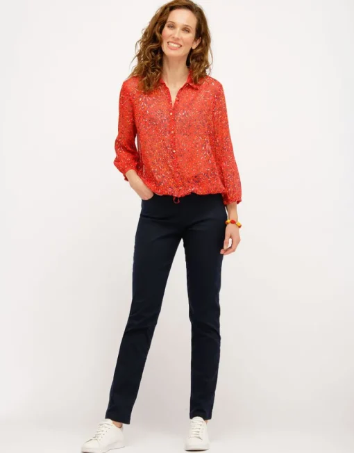 Jean bleu marine stretch
