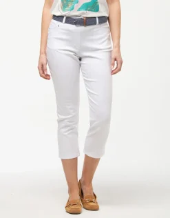 Jegging blanc stretch