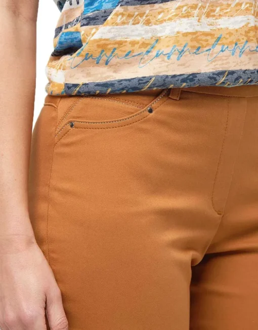 Jegging coton caramel