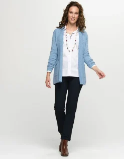 Jegging 7/8e noir et bleu