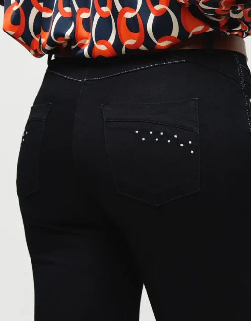 Jegging 7/8e stretch noir