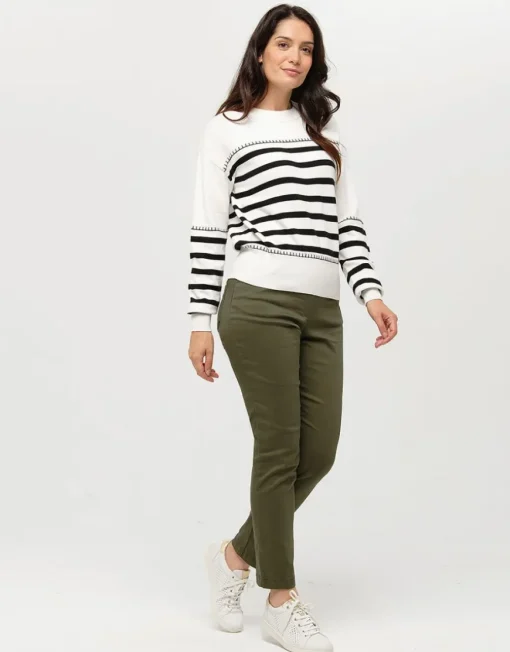 Jegging 7/8e vert kaki