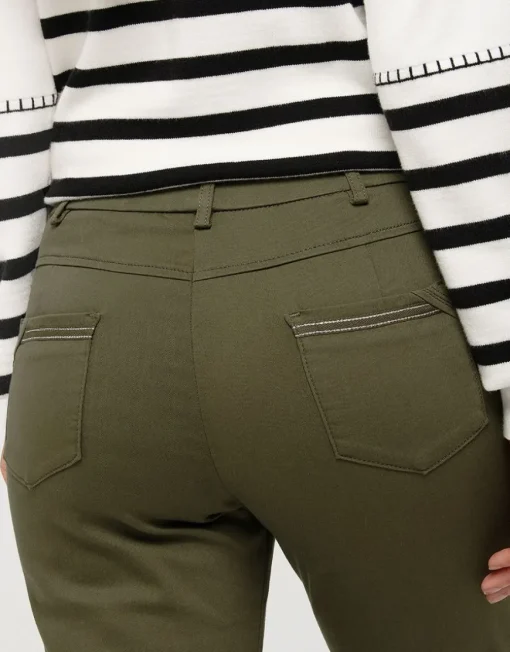 Jegging 7/8e vert kaki
