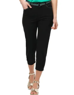 Jegging noir ceinture