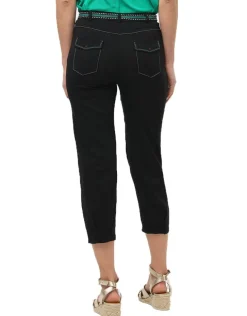 Jegging noir ceinture