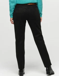 Jegging suédine noir