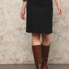 Jupe chic en crêpe