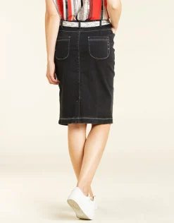 Jupe en jean noir