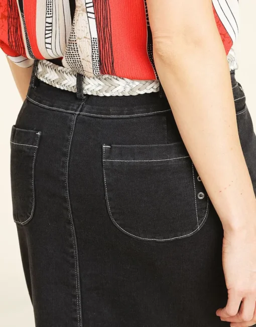 Jupe en jean noir