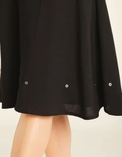 Jupe évasée noire