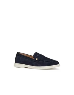 Mocassin daim marine GEOX