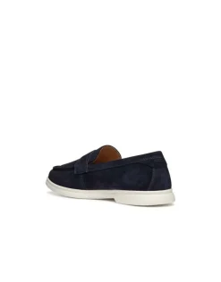 Mocassin daim marine GEOX