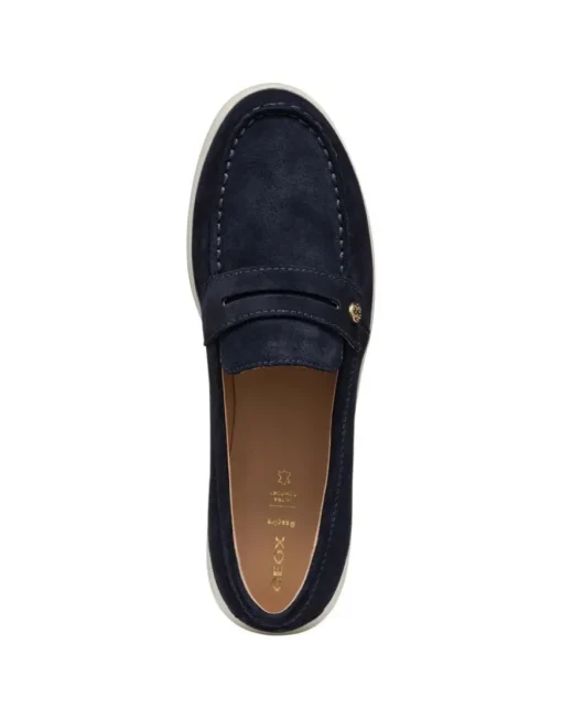 Mocassin daim marine GEOX