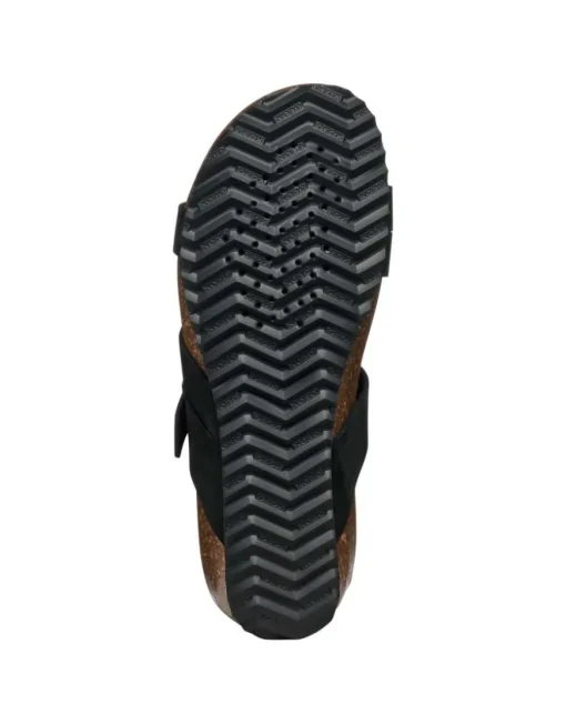 Mules hautes cuir noir GEOX