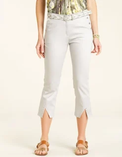 Pantacourt stretch gris