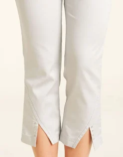 Pantacourt stretch gris