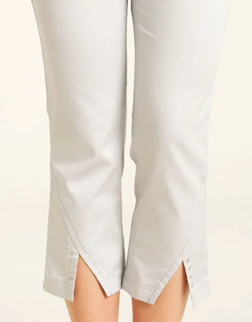 Pantacourt stretch gris