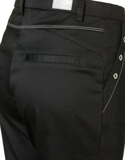 Pantacourt stretch noir
