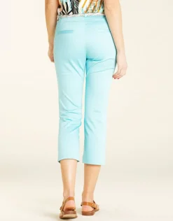 Pantacourt turquoise