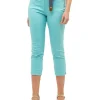Pantacourt vert jade