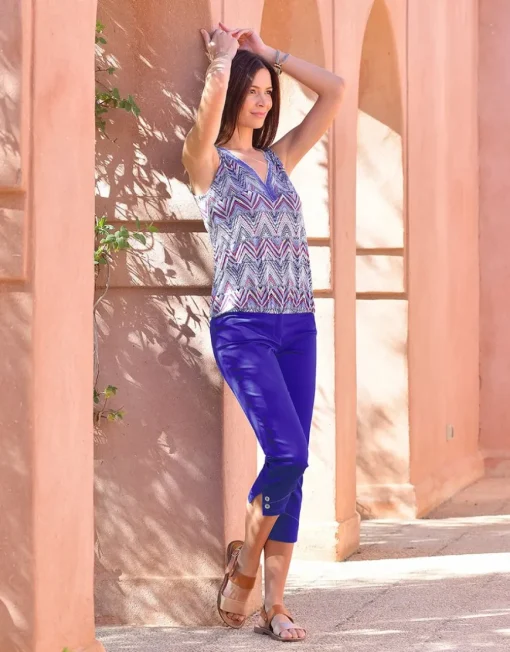 Pantacourt ville violet