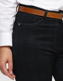 Pantalon à carreaux gris