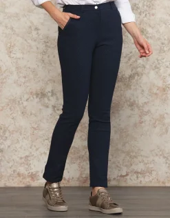 Pantalon bleu fantaisie