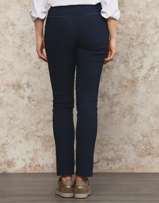 Pantalon bleu fantaisie