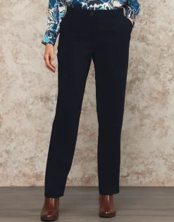 Pantalon chic marine