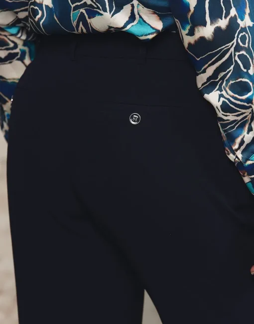 Pantalon chic marine