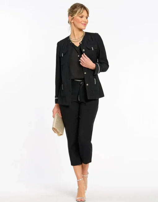 Pantalon chic 7/8ème noir