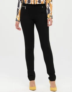 Pantalon chic slim noir