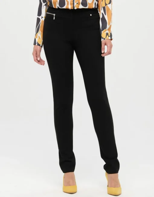 Pantalon chic slim noir