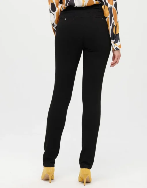 Pantalon chic slim noir