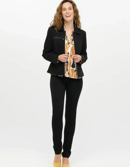 Pantalon chic slim noir