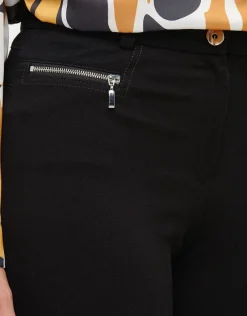 Pantalon chic slim noir