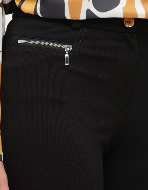 Pantalon chic slim noir