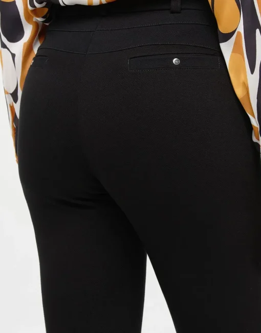 Pantalon chic slim noir