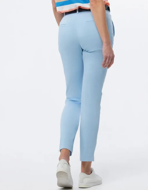 Pantalon coton bleu ciel