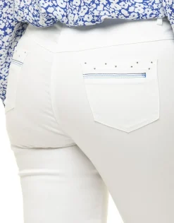 Pantalon coton écru