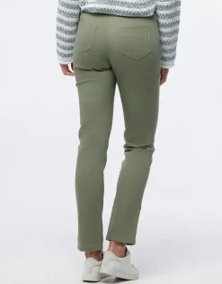 Pantalon coton kaki